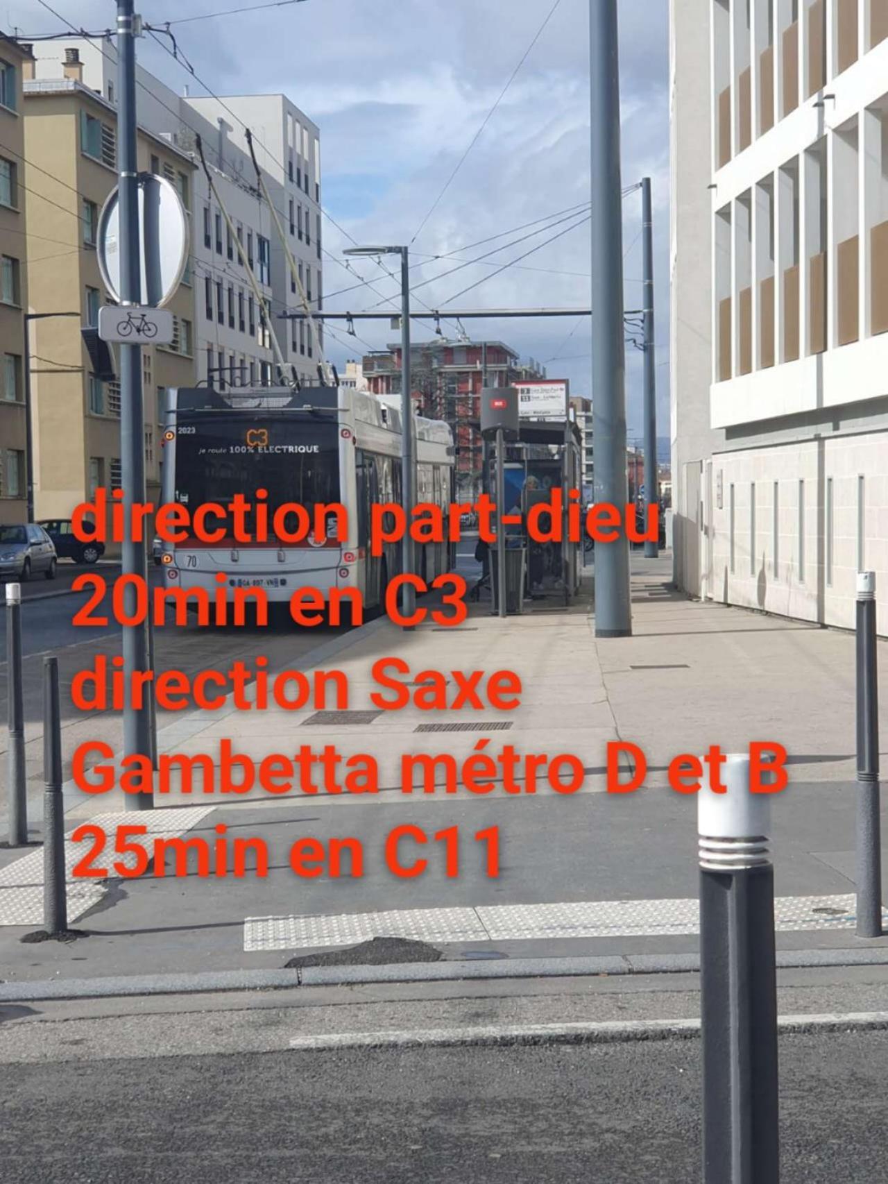 Medipole T2 Avec Un Garage Gratuit Sur Place, 16Min A Centre Ville Lyon En Metro A Villeurbanne Exterior photo